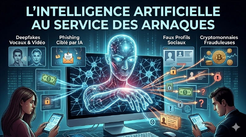 L'intelligence artificielle au service des arnaques